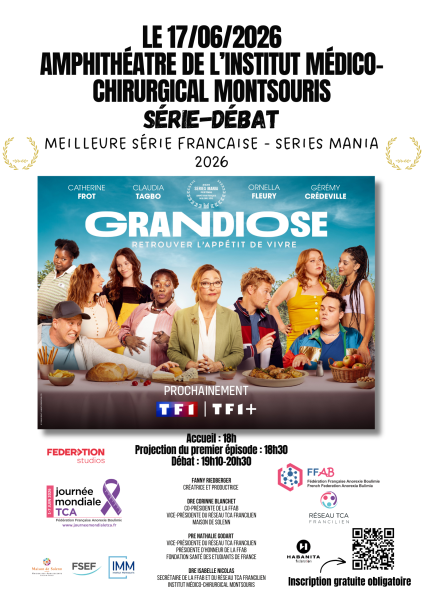 SAVE THE DATE : soirée série-débat autour de "Grandiose" (TF1), le 17 juin 2026 à l'IMM (Paris 14)